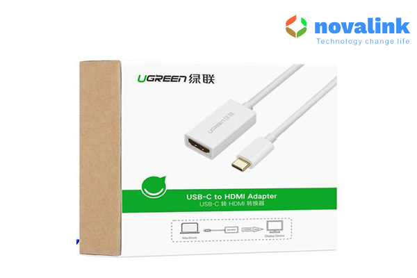 Cáp chuyển đổi tín hiệu cổng USB type C to HDMI ugreen 40273